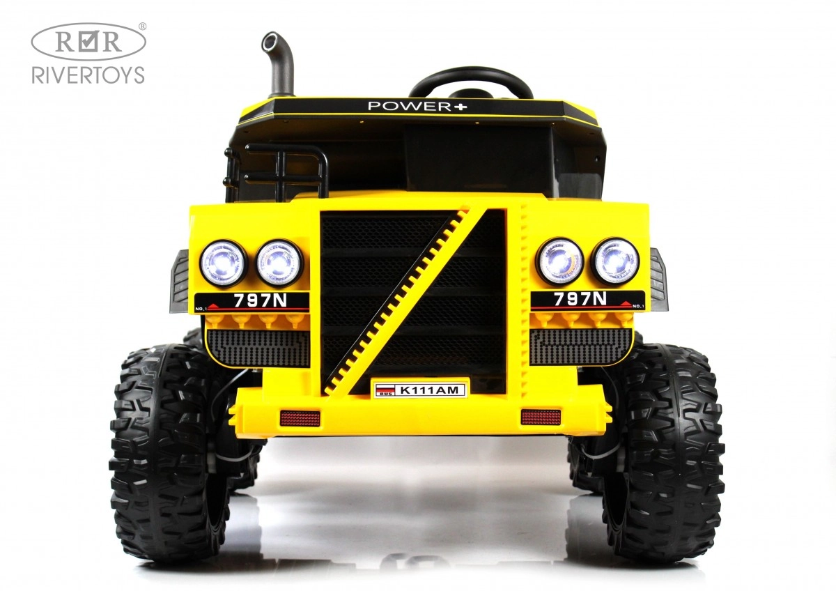 Детский электромобиль RiverToys K111AM жёлтый 31aq48pouylnq1a4egt5mft3oe37minr