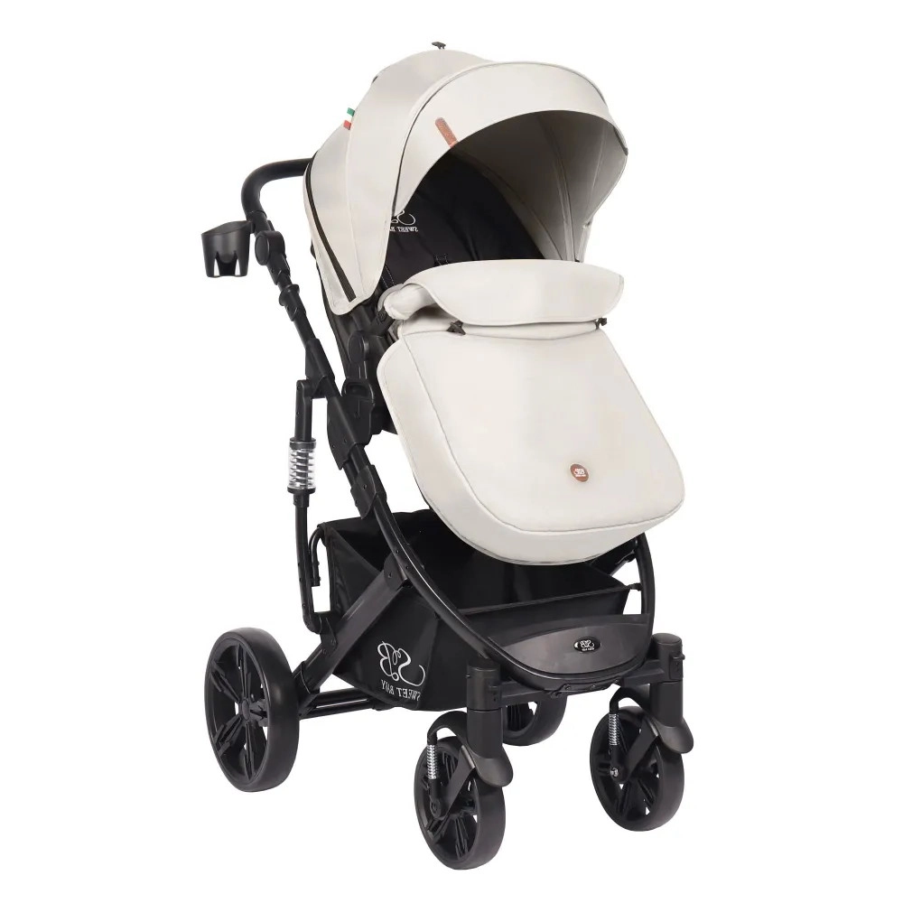 Коляска-трансформер Sweet Baby Comfort Black Black Beige 5nz9zgo5enoa124jmb4ht4l96f3cfxez