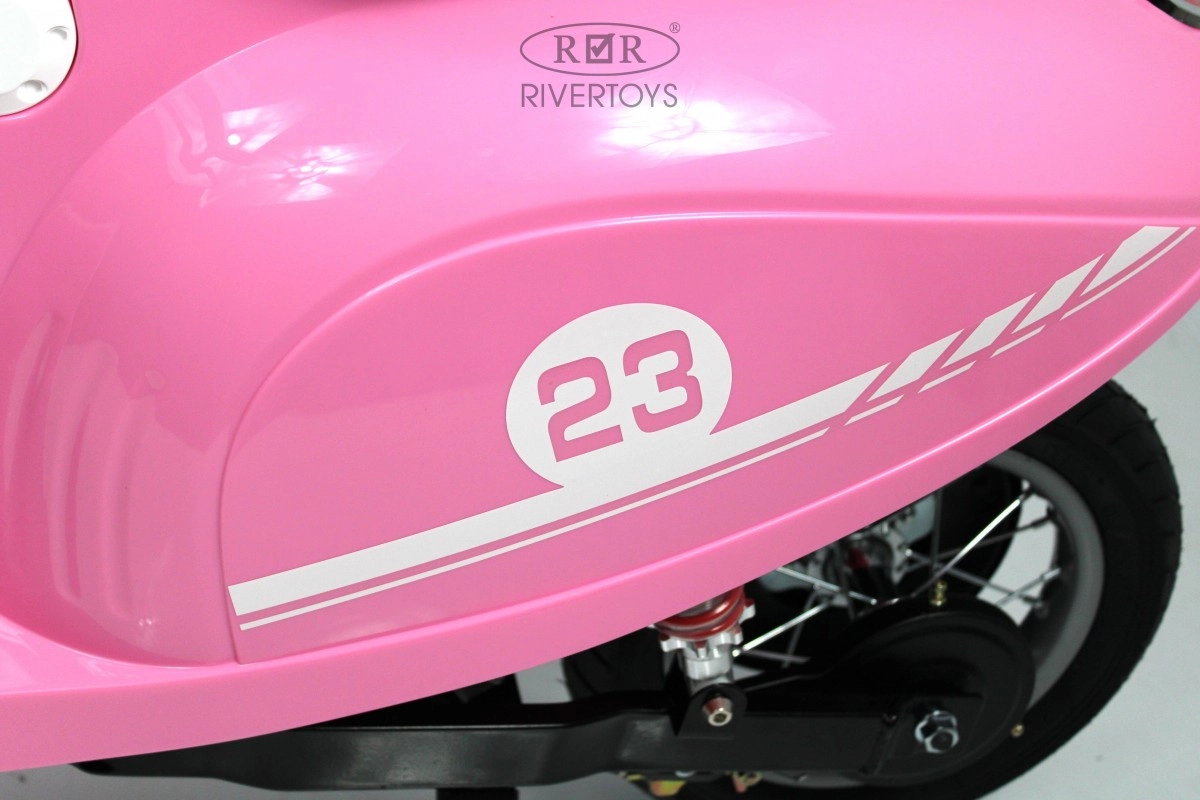 Детский электромотоцикл RiverToys A111AA розовый js4c3odp2f4nfdt10ht8jqod7ujew2xo