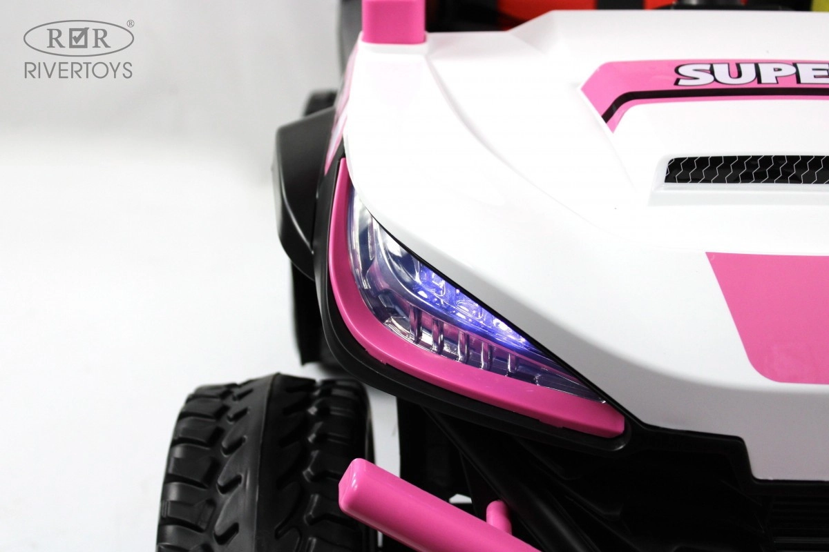 Детский электромобиль RiverToys L888LL розовый ezruxl5g4q9mt1dl808t3g1pwordu7s1