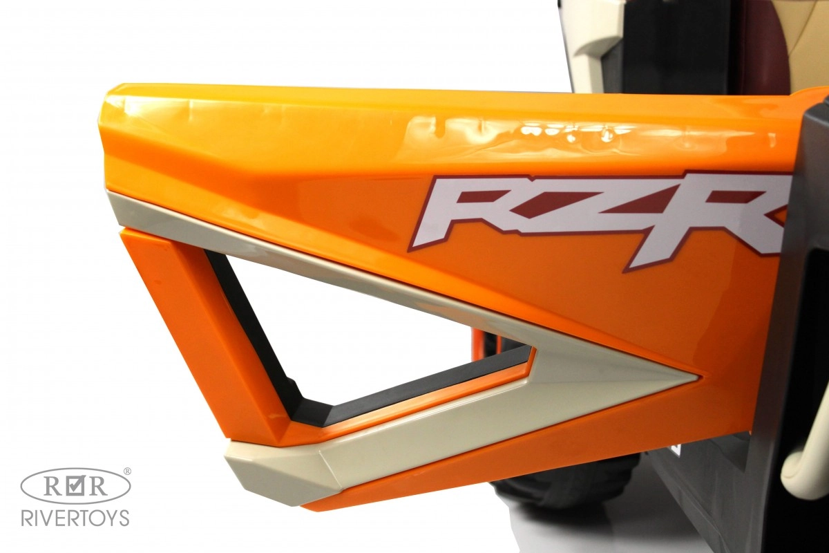 Детский электромобиль RiverToys E001EE оранжевый l0euhc2058xoxeo873zgko27ap17dn2f
