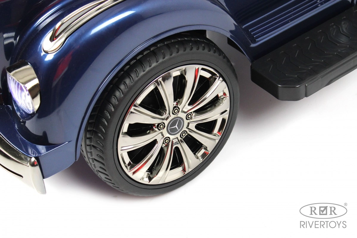 Детский толокар RiverToys Mercedes-AMG 300S G300GG-D с пультом управления синий глянец fok8luq1eqonhro5vmfufj1fxvz1hn9g