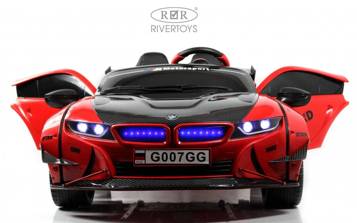 Детский электромобиль RiverToys G007GG красный 55t919k817y6d2ox4w0u44amaaal7mnl