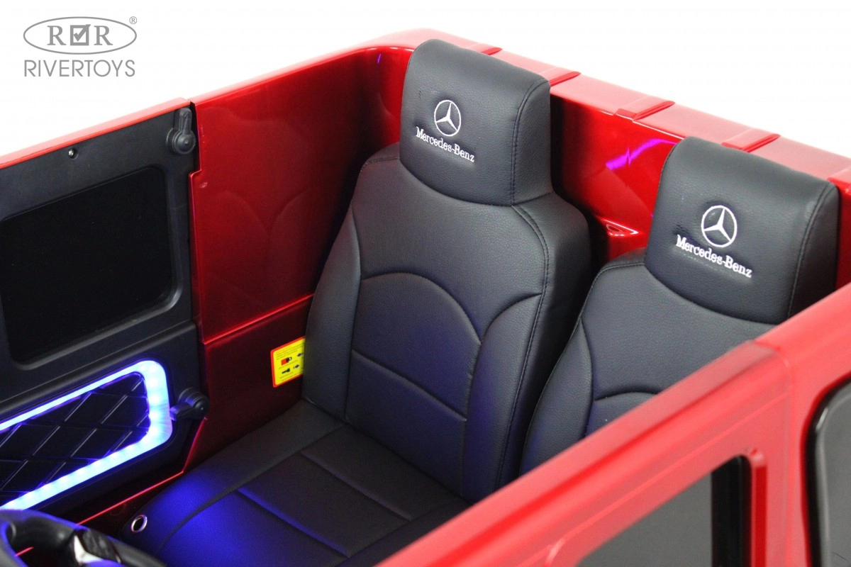 Детский электромобиль RiverToys Mercedes-AMG G63 G111GG красный глянец 3edyj9esebz8cekfb6ku8eqfefm2egj0