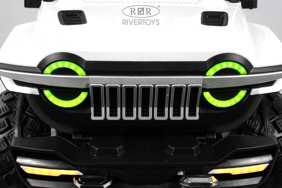 Детский электромобиль RiverToys М222БХ белый joc8k5vvv1jud8wtewtd89dzxwkoxusk