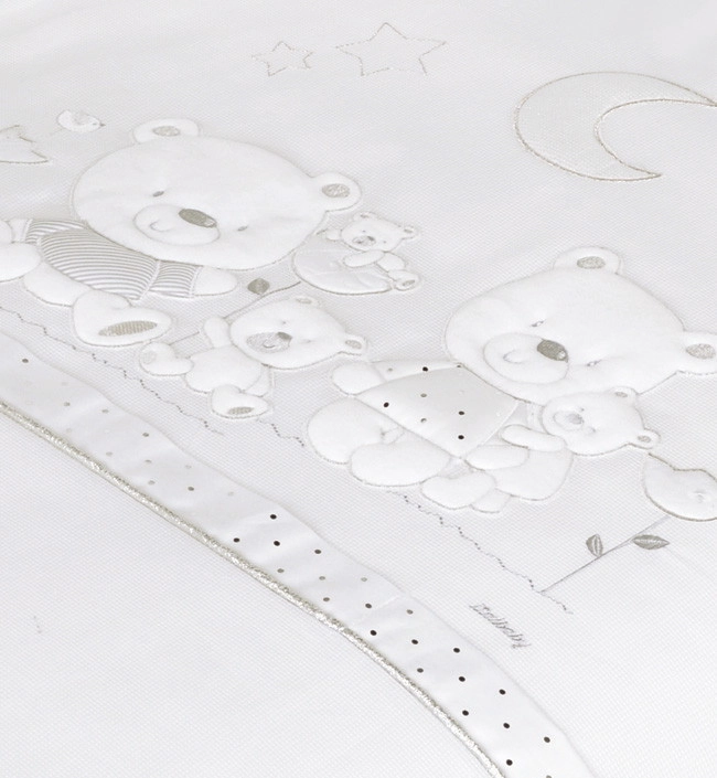 Комплект белья из 5-и предметов Italbaby Happy Family Romantic белый wojk80n94a7qwdgx6nc2fwkkkezew04n