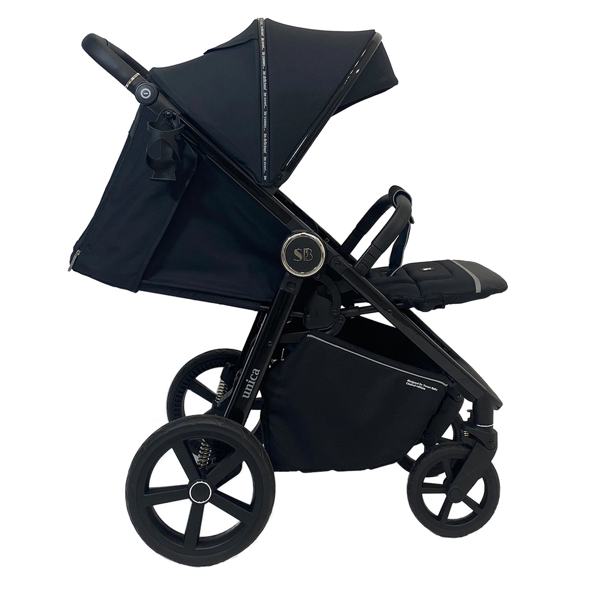 Прогулочная коляска Sweet Baby Unica Black s29oslolycgzcw6su34b6x54e17rhdu5
