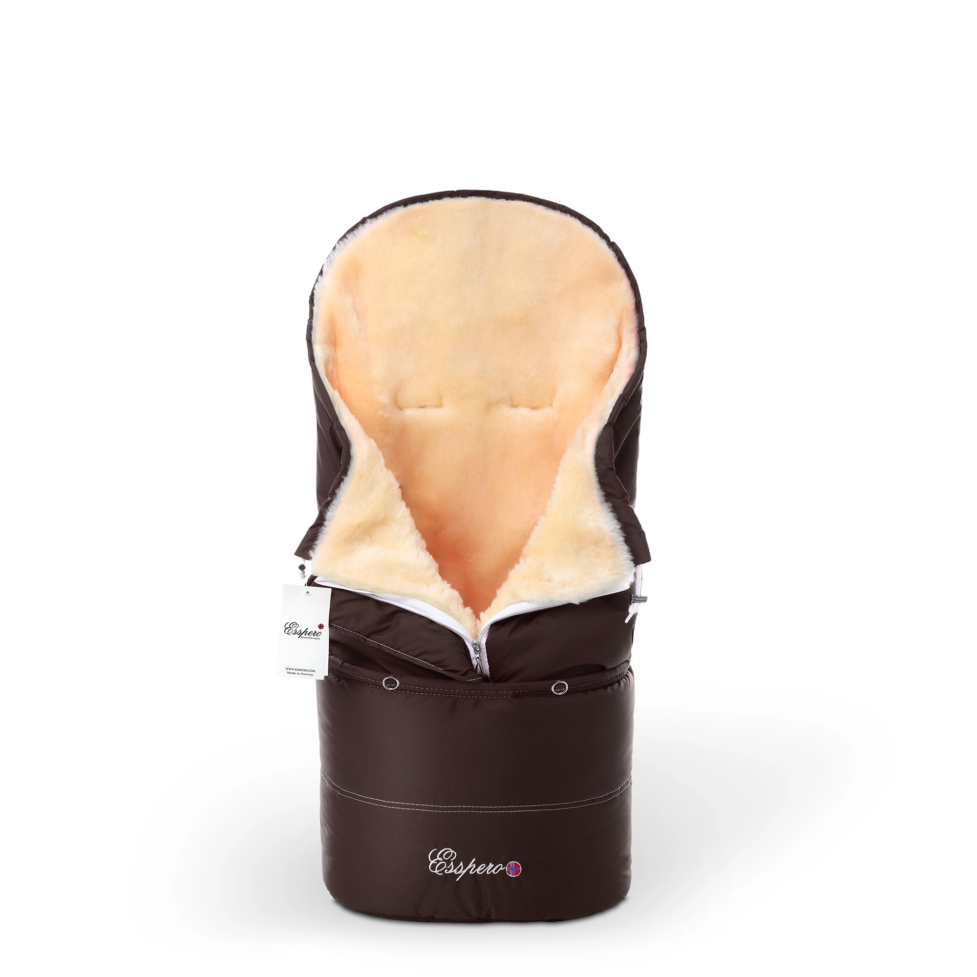 Конверт в коляску Esspero Transformer (натуральная 100% шерсть) Chocolat 0008fb96d8e5d708e095b81388270efb