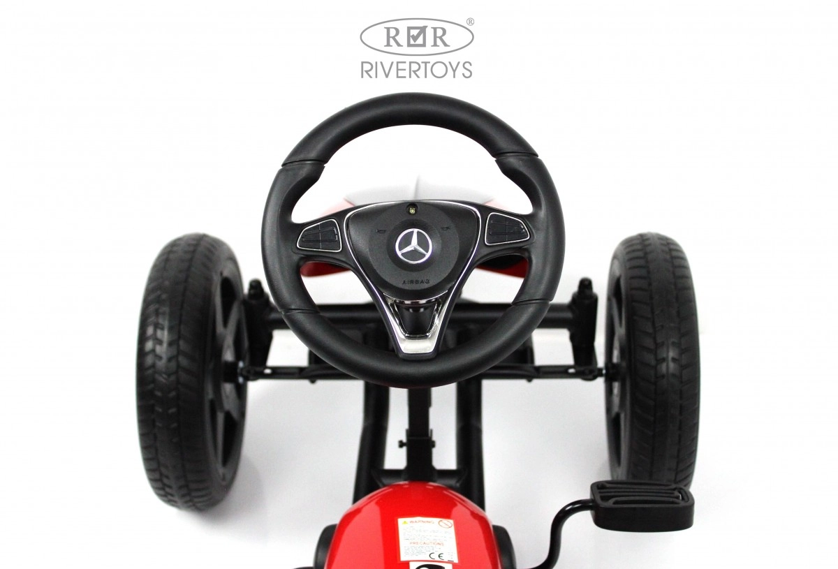 Детский веломобиль RiverToys Mercedes-Benz H333HH красный ddin1h8mxkbru1odr3oa39qjcvsni08c