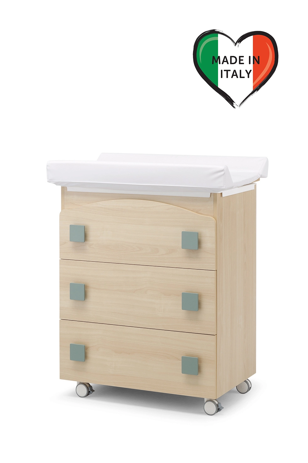 Пеленальный комод Erbesi Evolution Серый 500b764348a031c7b1bd2815b00ddd0f