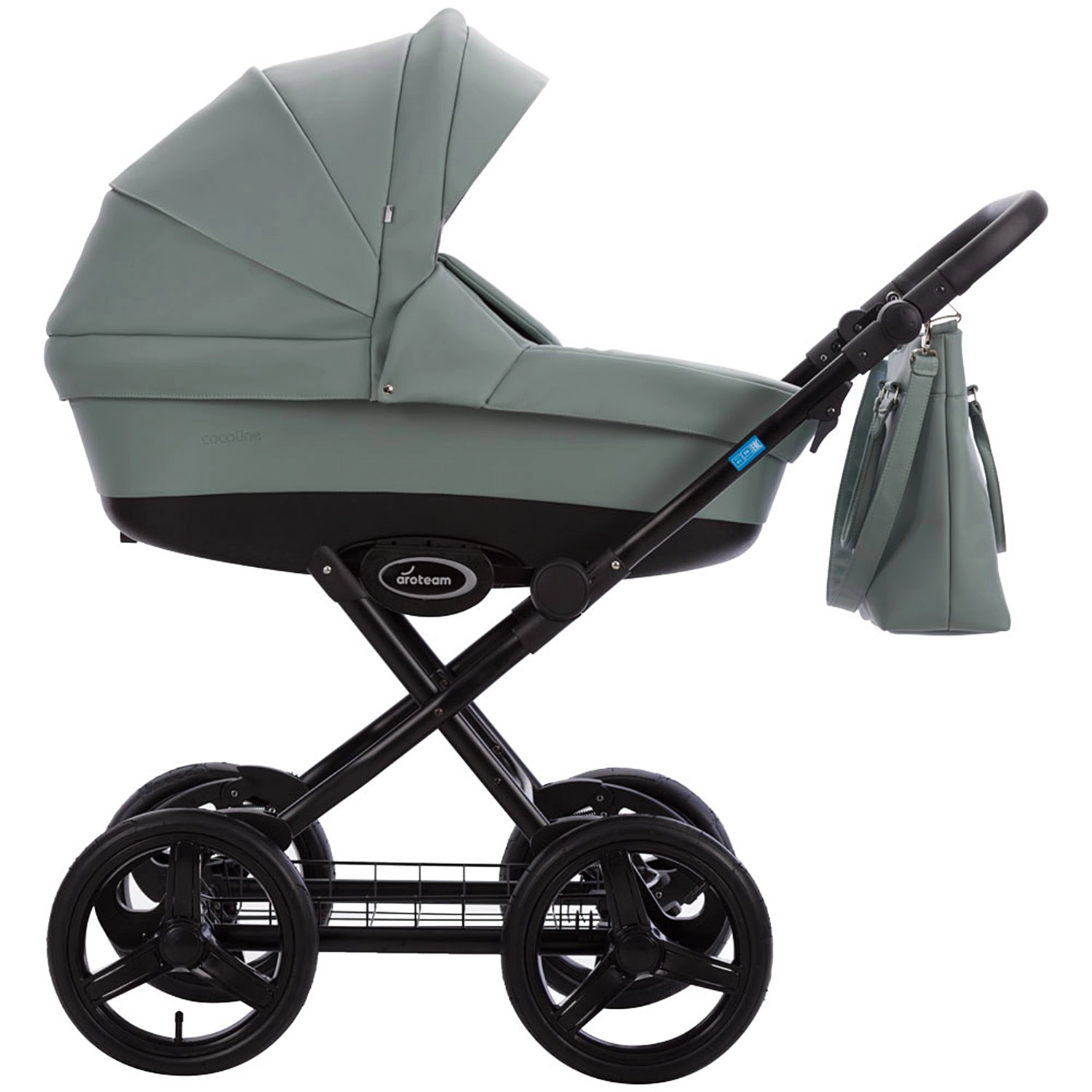 Коляска 2в1 AroTeam COCOLINE PRIMA  шалфей 108132971-kolyaska-2v1-aroteam-cocoline-prima--shalfei