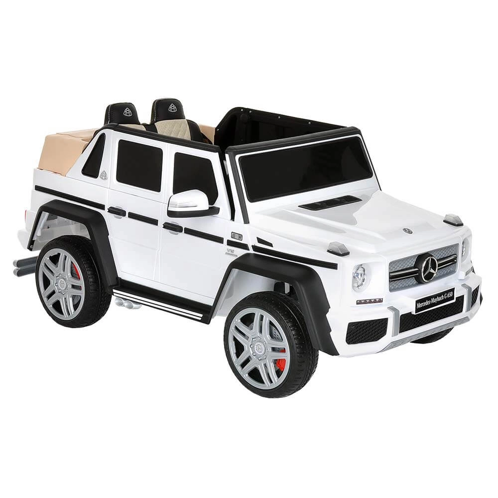 Электромобиль RiverToys Mercedes-Maybach G 650 Landaulet Белый/White 108128425-ielektromobil-rivertoys-mercedes-maybach-g-650-landaulet-beliiwhite