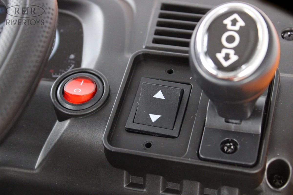 Детский электромобиль RiverToys K555PX оранжевый 1kjx39xfe9umk8pbsj934miq3vd80ljh