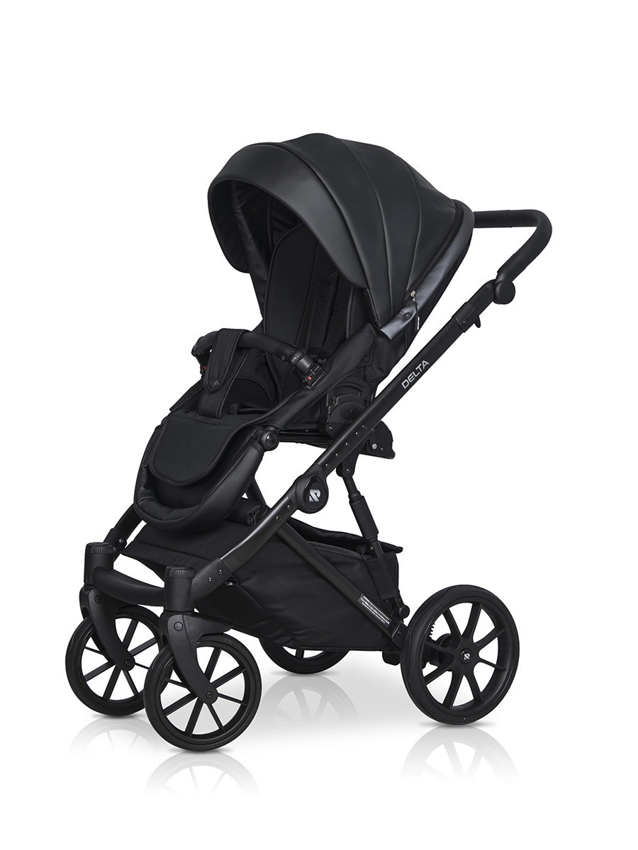 Коляска 2 в 1 RIKO BASIC DELTA ECCO 15 Black (черный) s4sw6bfvqr3b19lyrnlk07x6omdcq5x6