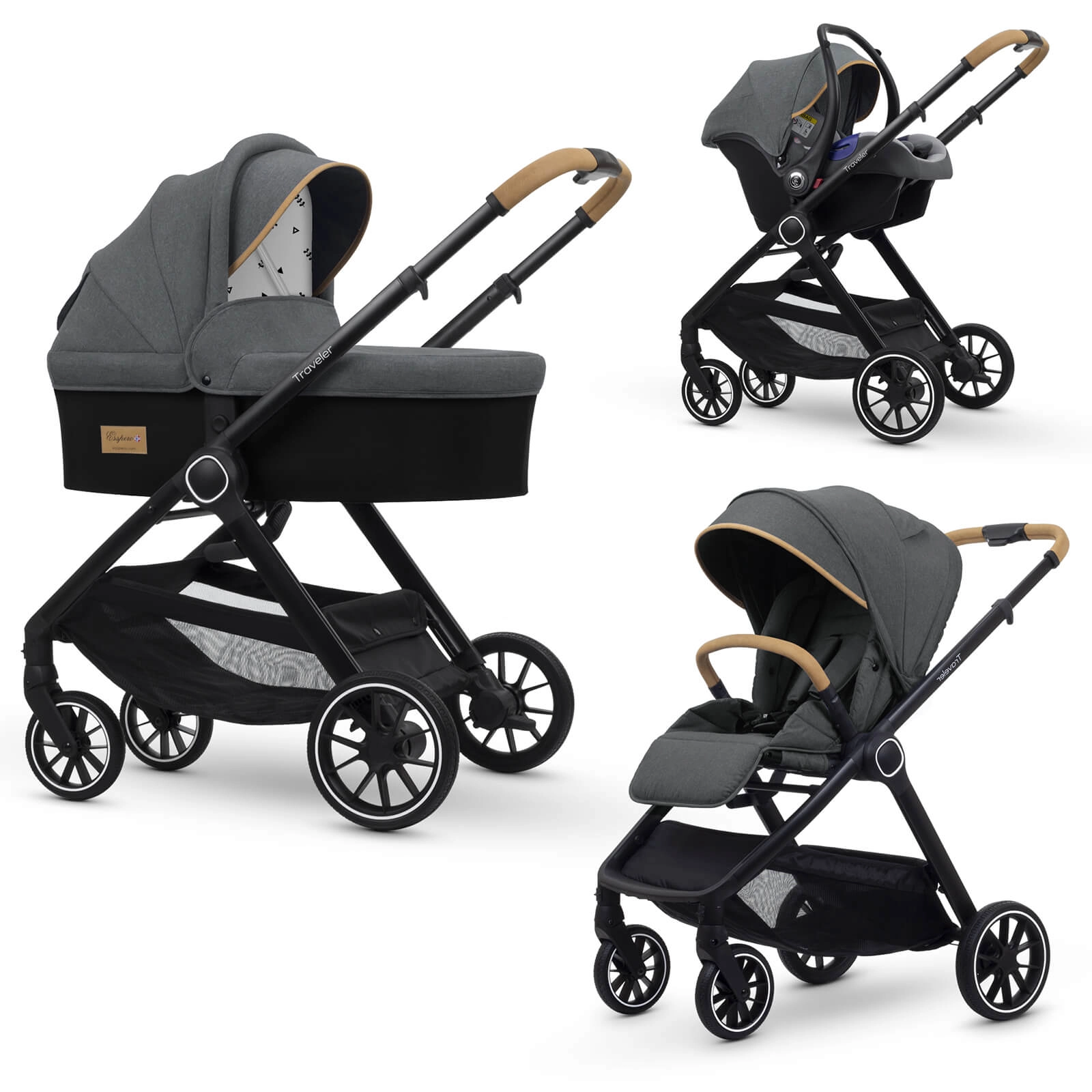 Коляска 3 в 1 Esspero Traveler (Nordic)