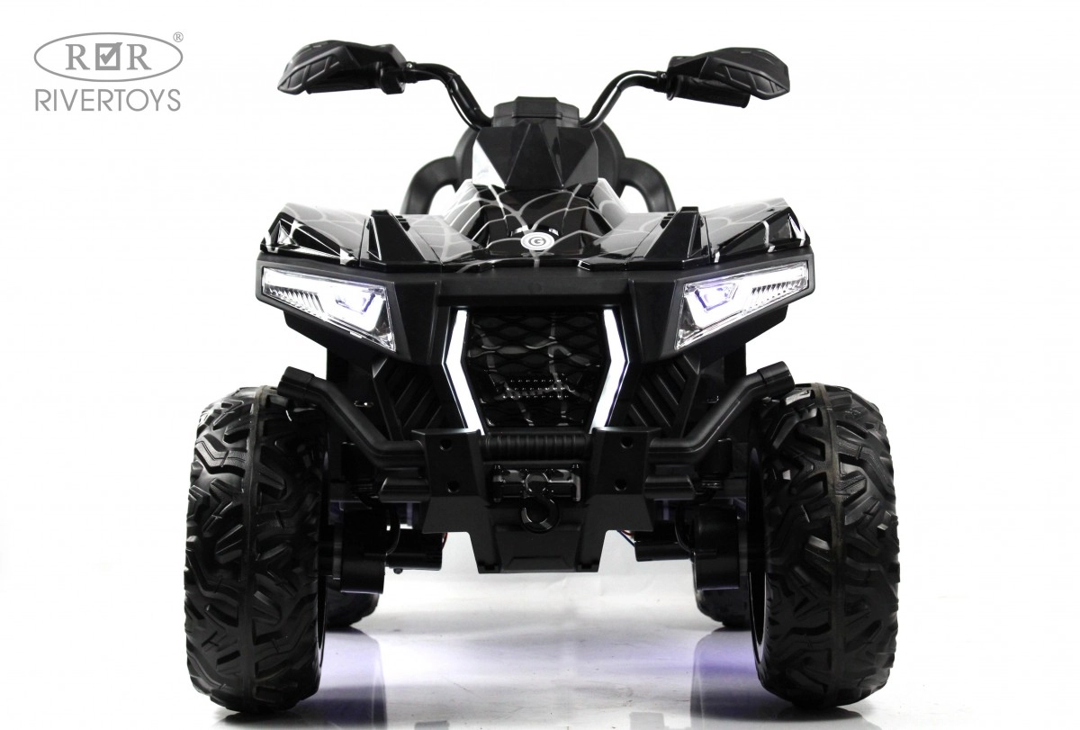 Детский электромобиль RiverToys X999XX черный спайдер ps975eor55hghfx7ylbfivm9yo2bwcz8