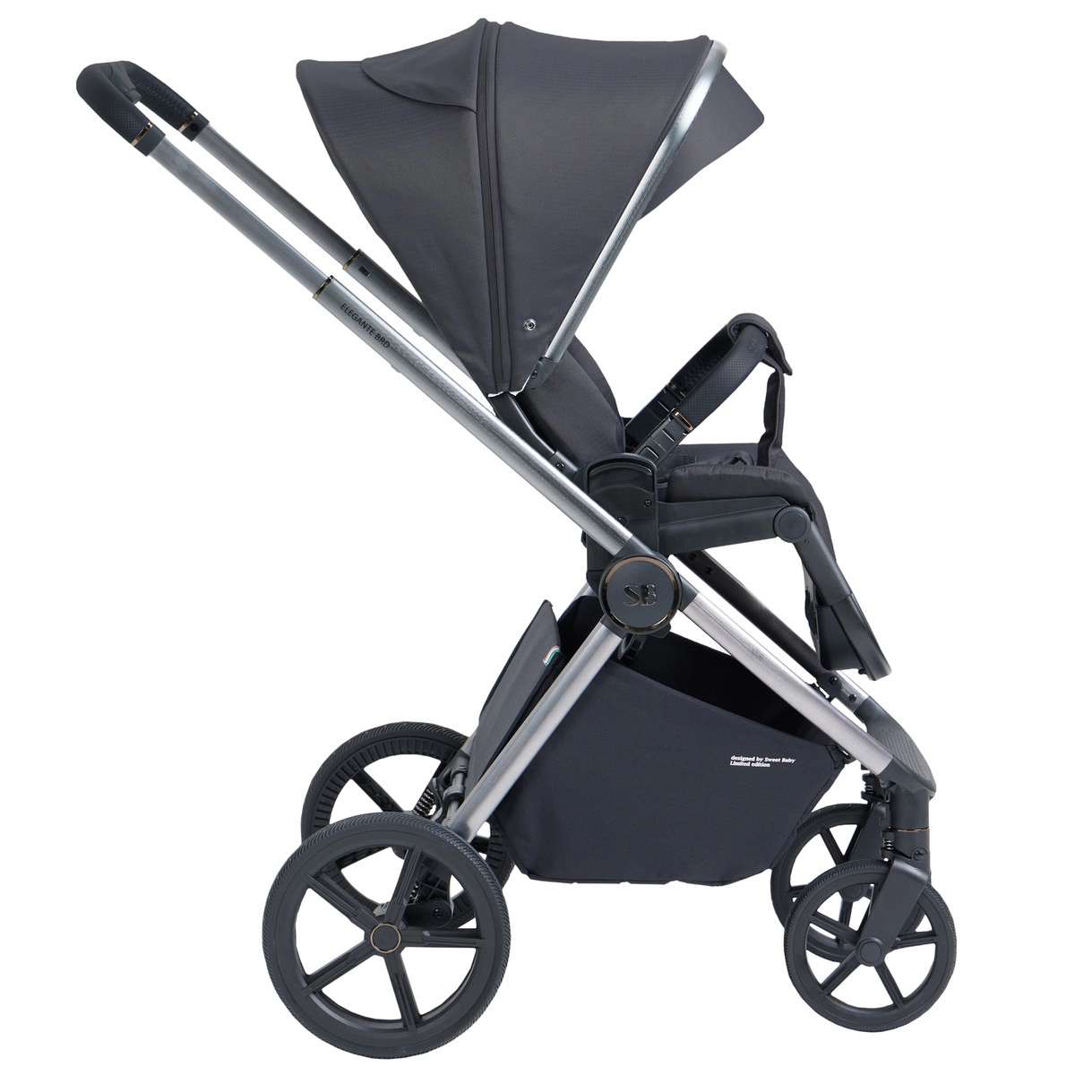 Прогулочная коляска Sweet Baby Elegante BRD Black 8v5h0ih8mkfqh8uiayfvdxfy2log4u75