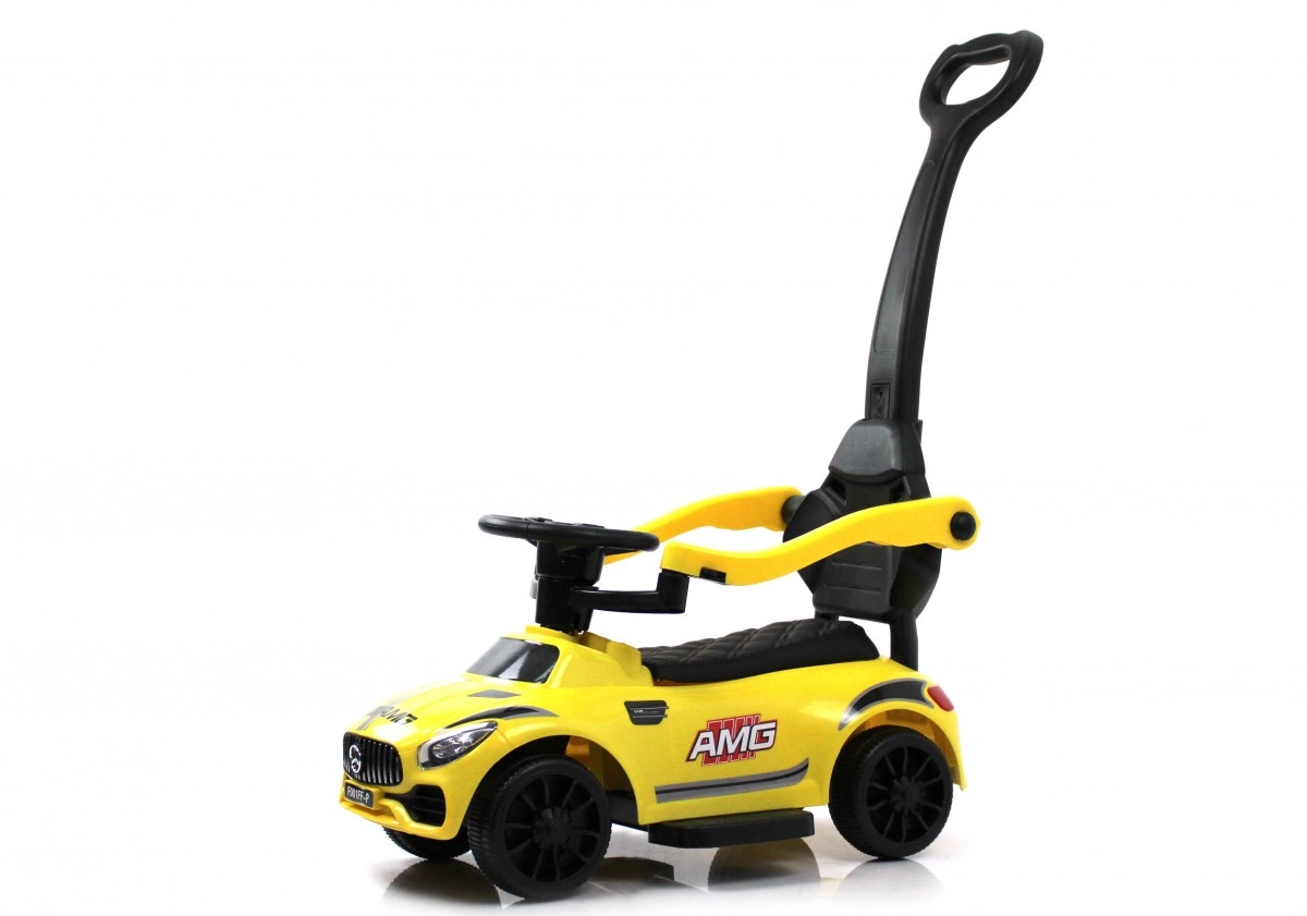 Детский толокар RiverToys F001FF-P с родительской ручкой желтый 470cfj1cn8y79kezf4mhygoafyjqhldz