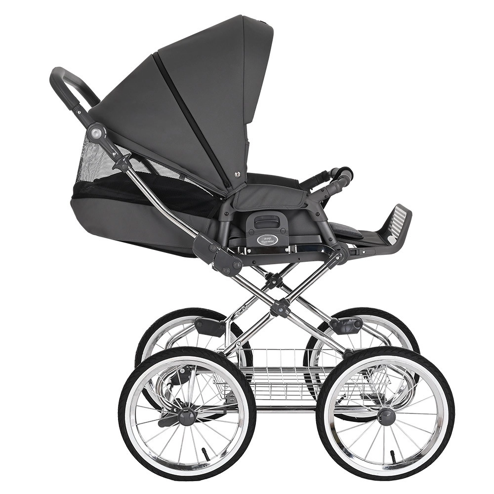 Коляска 2 в 1 Roan Bass Next Classic, d14 Steel Grey/Chrome//руч.Серый 1j1znmjg51w0aj40lfalu909x2se3wh7