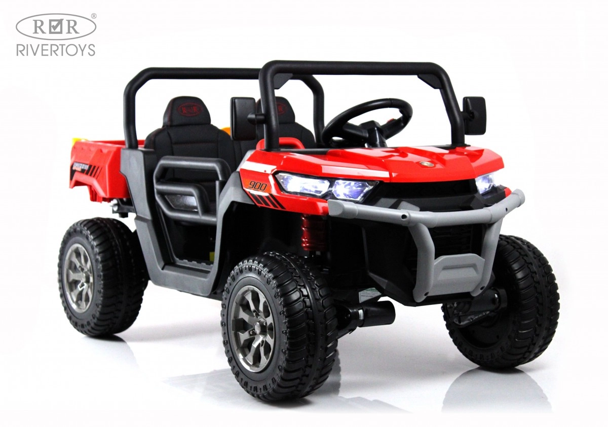 Детский электромобиль RiverToys H005HH красный uhfkklolr430em5oynevky4zusyy0586