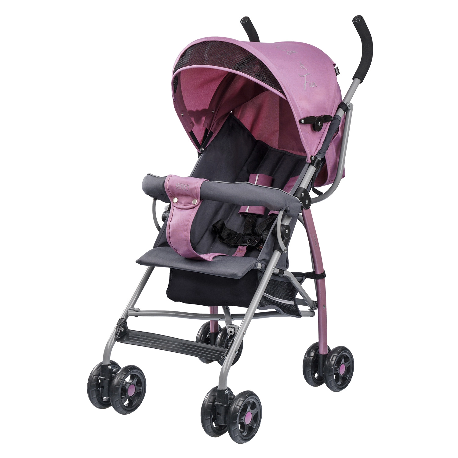 Коляска-трость INDIGO BONO пыльная роза ce4484bae805849b96af925f681ee5f9
