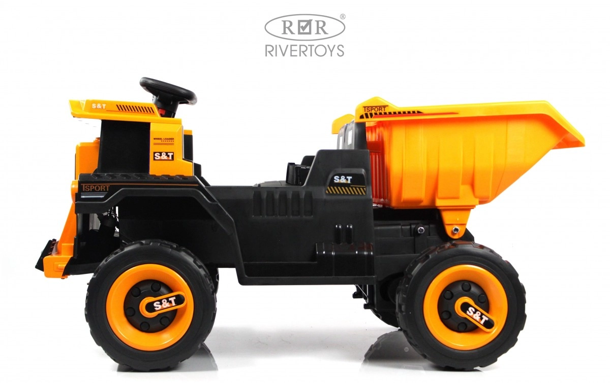 Детский электромобиль RiverToys K555PX оранжевый kvfr2rixp8u2rewpazbxardk46tlb110