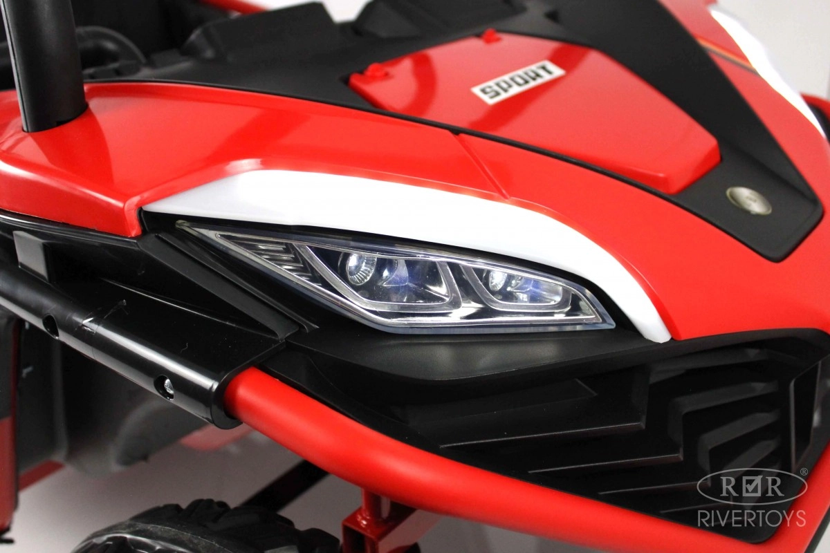 Детский электромобиль RiverToys P555PP красный qp63u3w4cksnd2iovbvxh3pz0fxbhow4