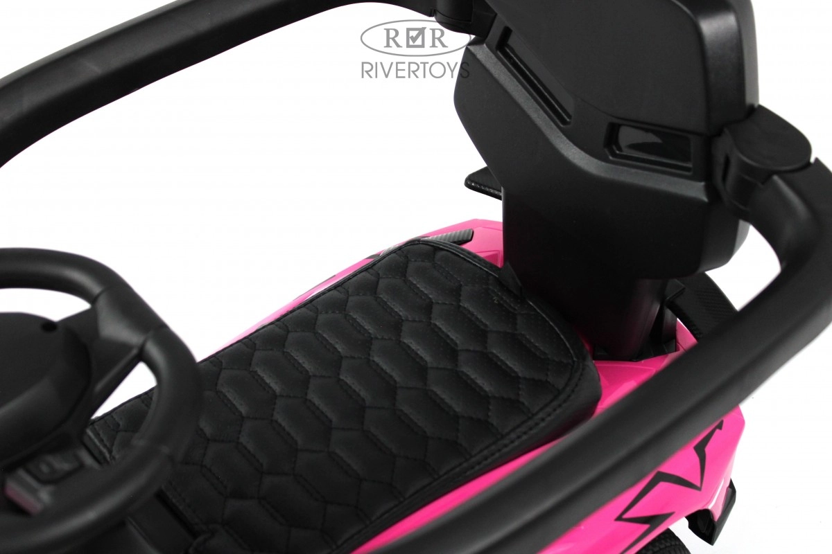 Детский толокар RiverToys M555MM-M розовый qs2ou295td3grs3j6fdboboc62kbsaxz