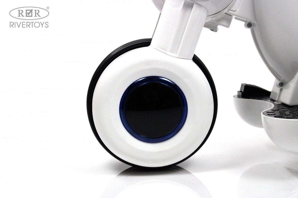 Детский электромотоцикл RiverToys Мoto HL300 белый s3h5jo36hrqzcvx06gk3i9wldqcry0ax