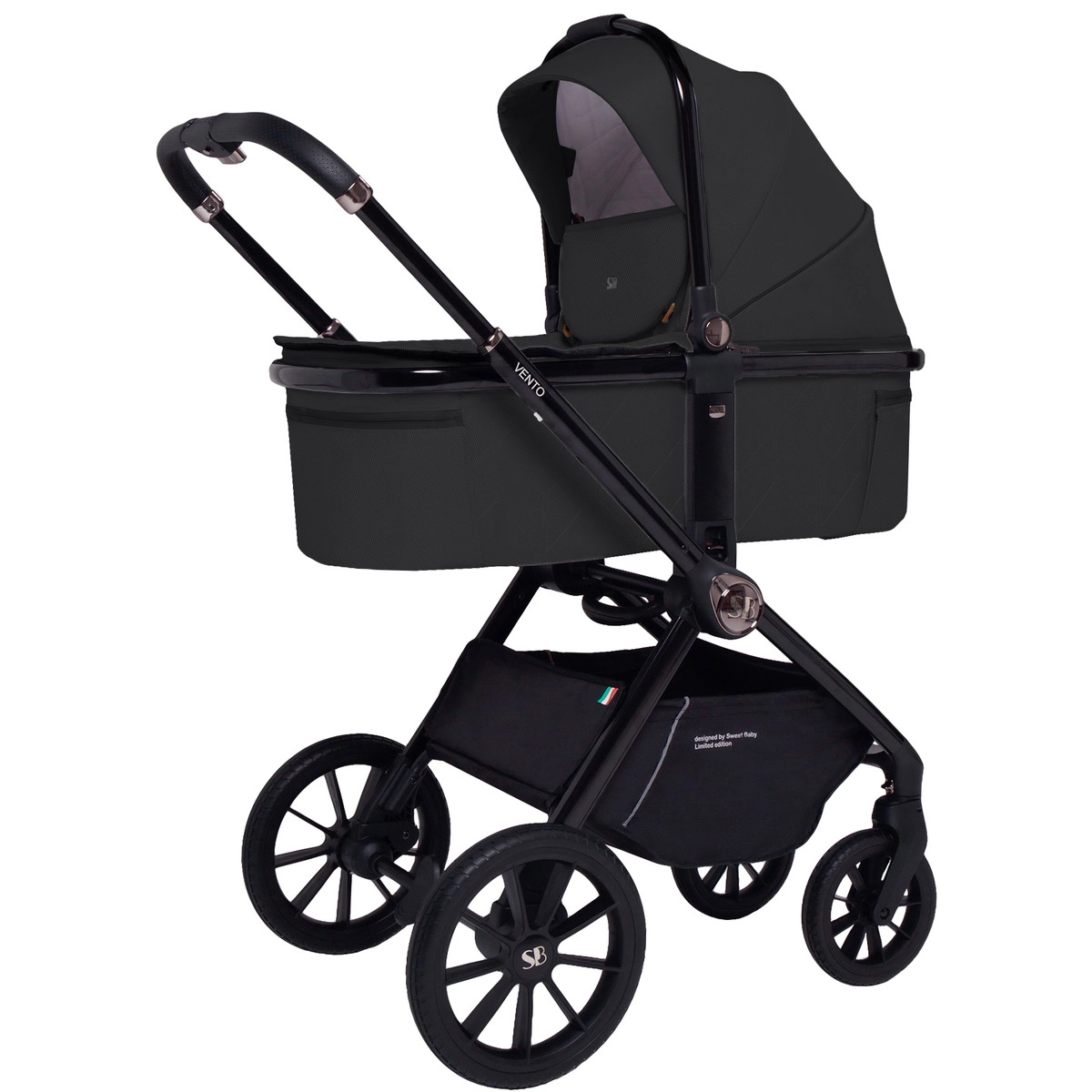 Детская коляска Sweet Baby Vento 3 в 1 Black g1ckh4q24cpsjd6hu3qdibi0l95z1xje