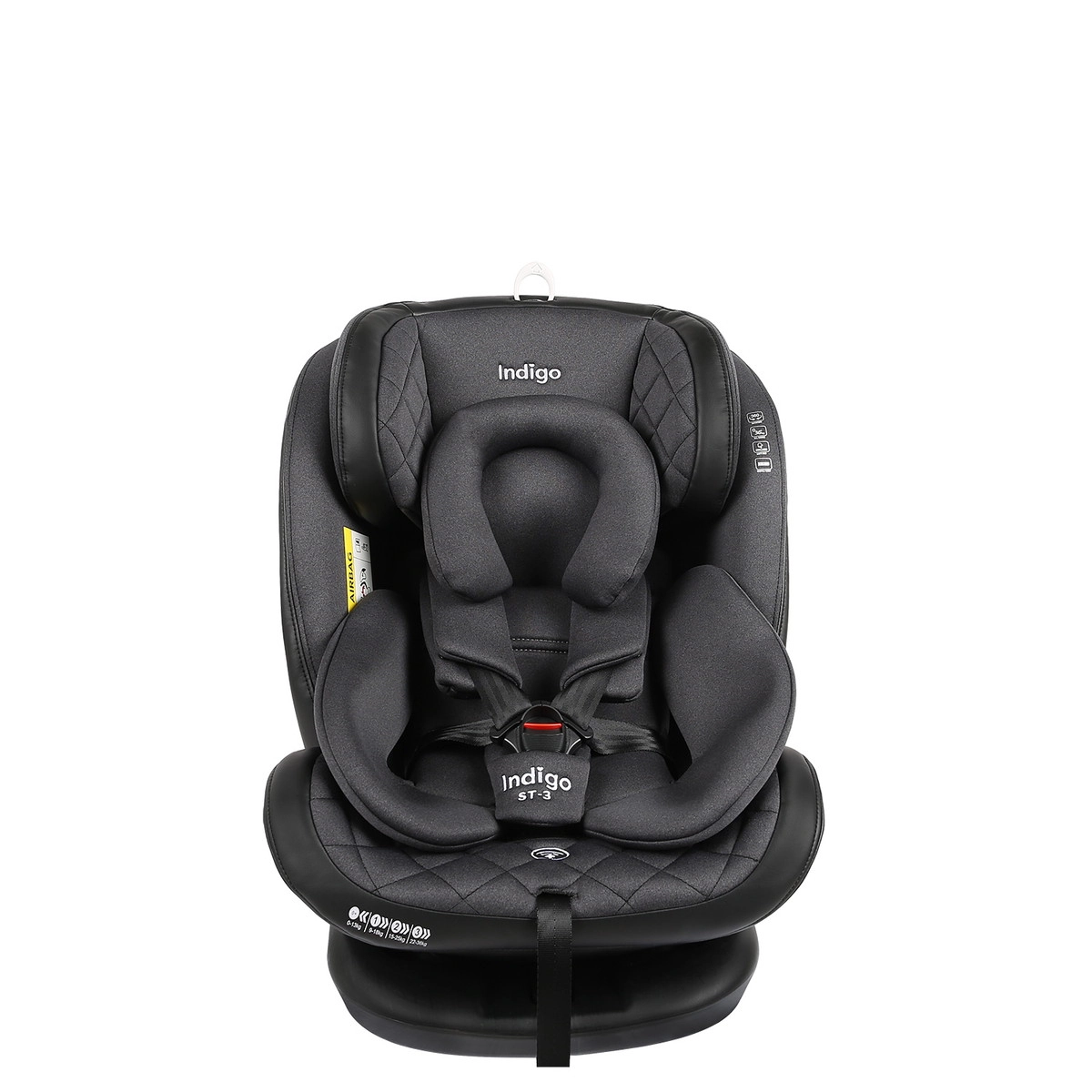 Автокресло Indigo AERO ISOFIX, ST-3, группа 0+1+2+3 черный 7eui2kavl12cvksmco3e2uoln0o2iqpj