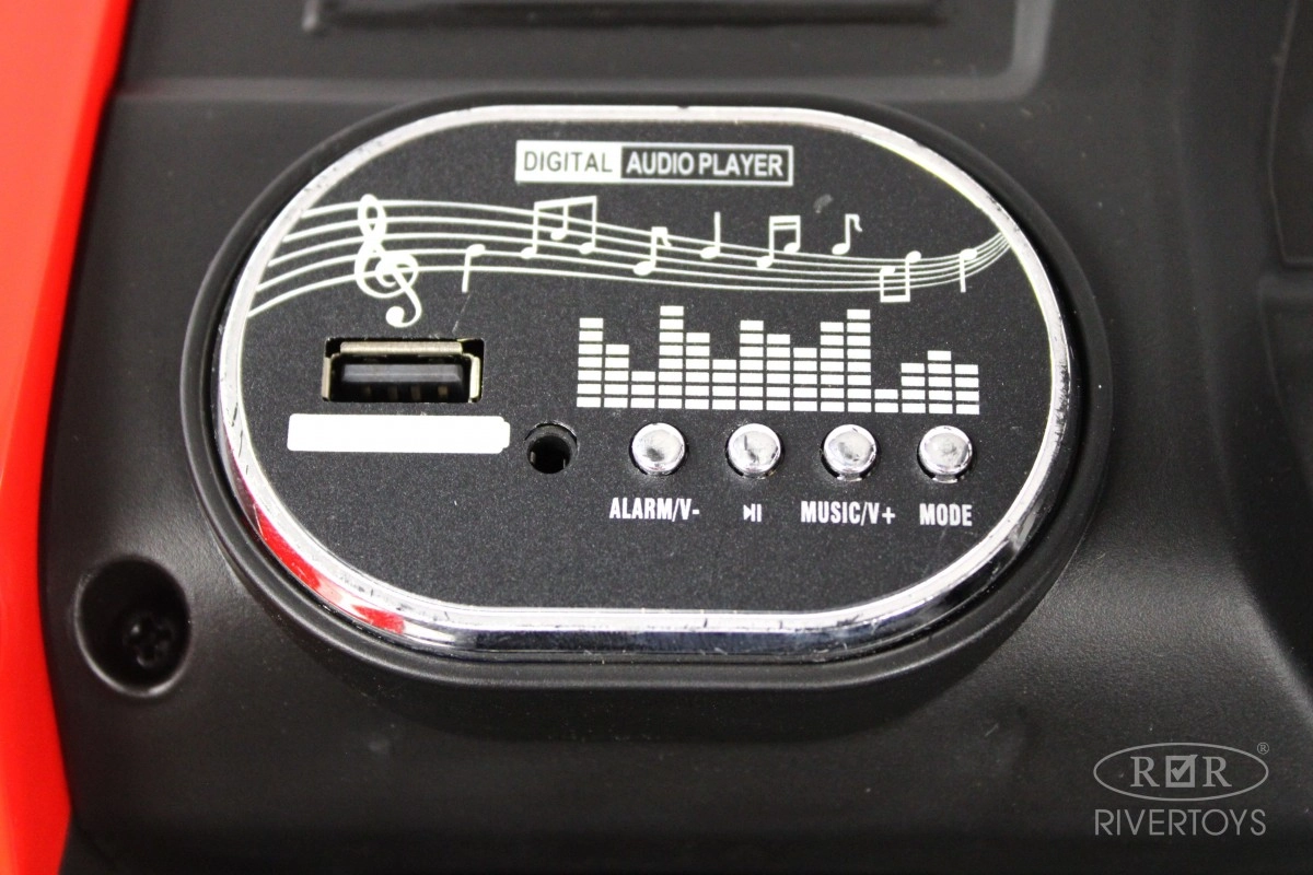 Детский электромобиль RiverToys K555PX красный y1ohdxx18jurbyzvfem41k91dke2f5ka