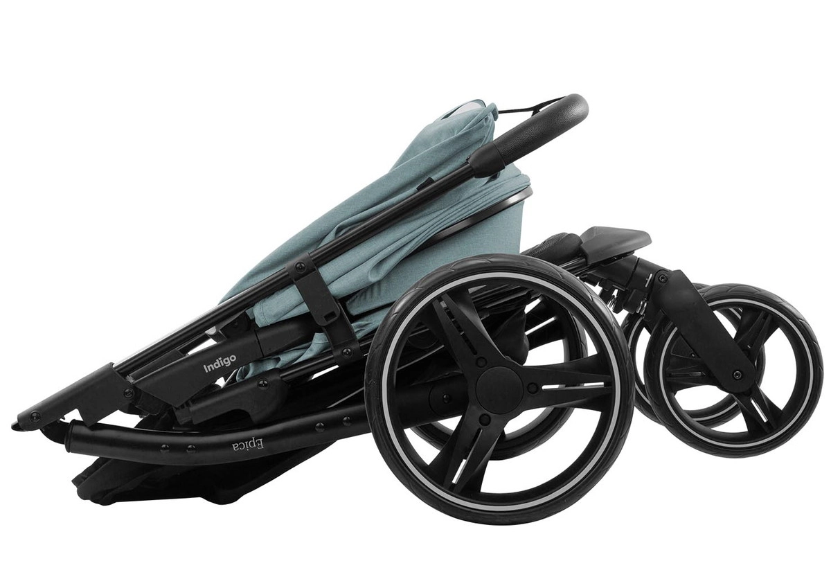 Прогулочная коляска INDIGO EPICA XL  зеленый gr3881bgiztkfv24cp21zyynui9t7svd