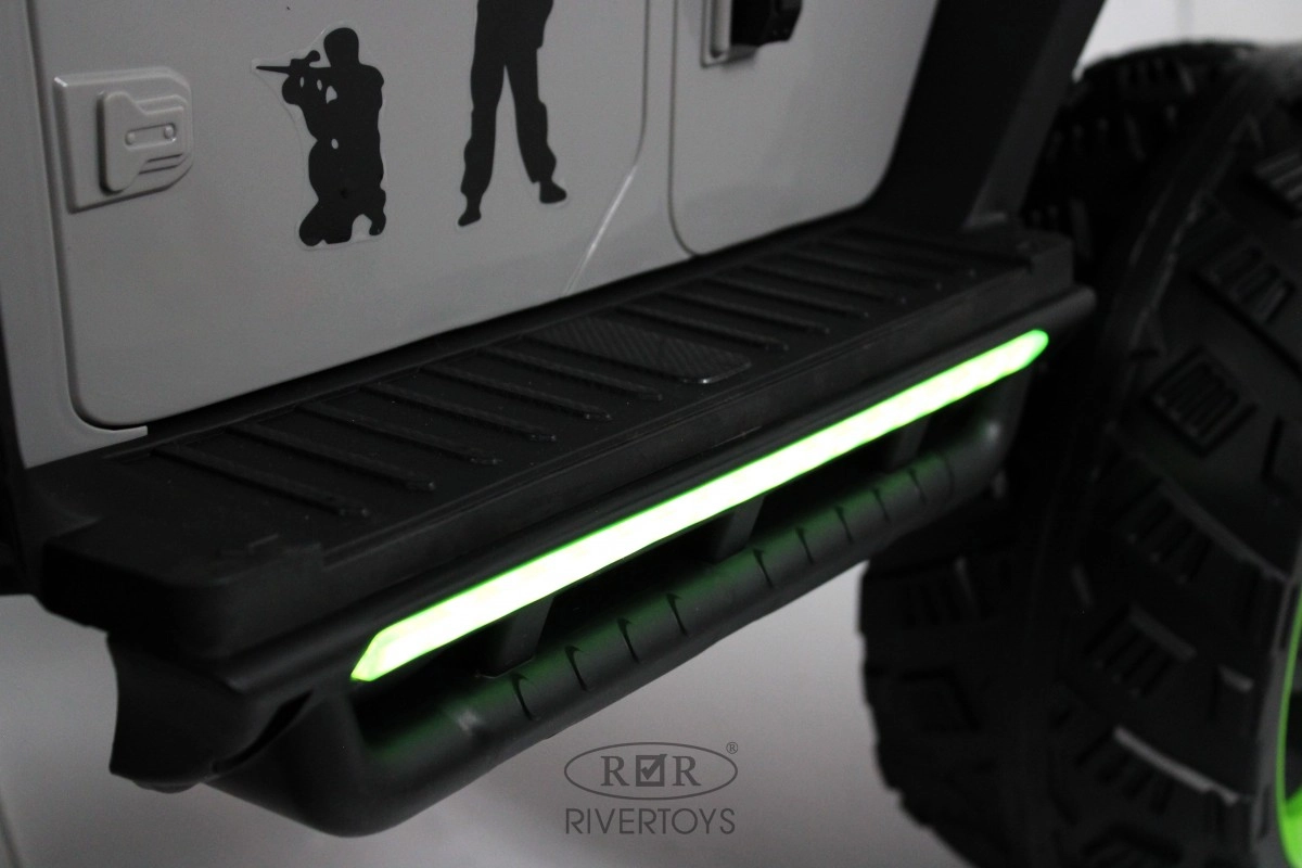 Детский электромобиль RiverToys М003БХ серый 4cyc5zlvx7cjhy83a6aii272u6en2g69