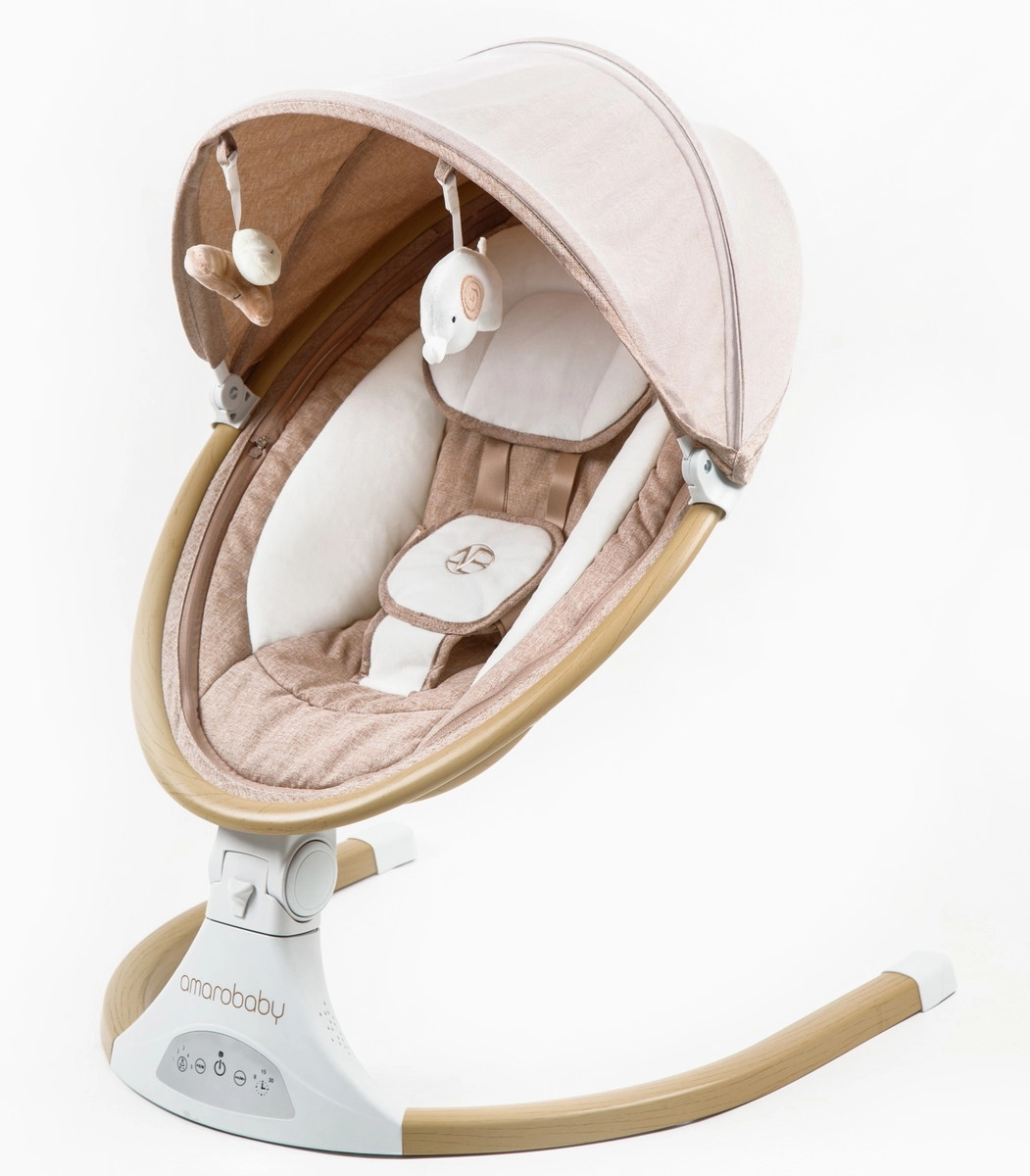 Электрокачели AMAROBABY ERGO SWING Бежевый  favf2tpok9idggho3kkks7cxwffn4tpb