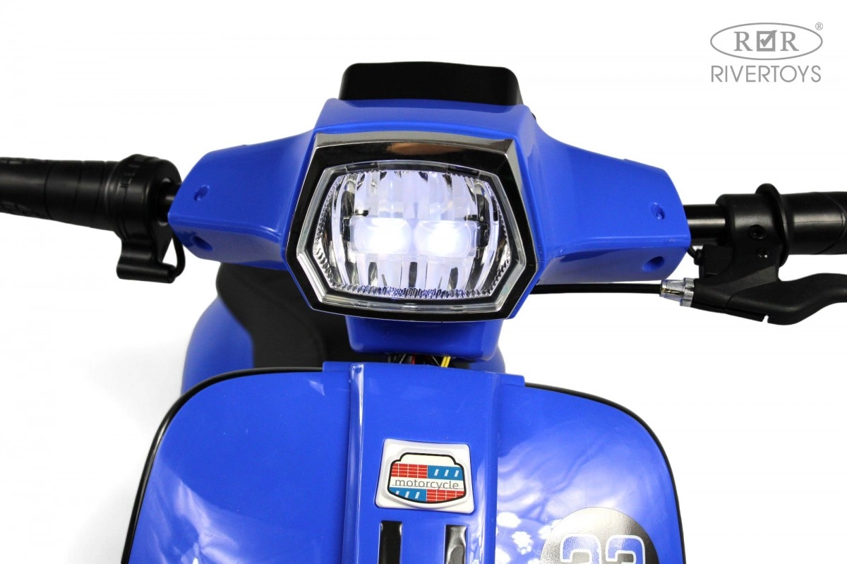 Детский электромотоцикл RiverToys A111AA синий ywietlhf3l7c3yofeqmnevmqswvmxzpn