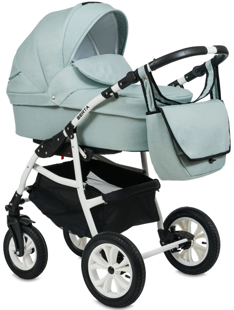 Коляска 2в1 Alis BERTA шалфей 6xpxatk3umeoq8j2u0wevly5xxrsajan