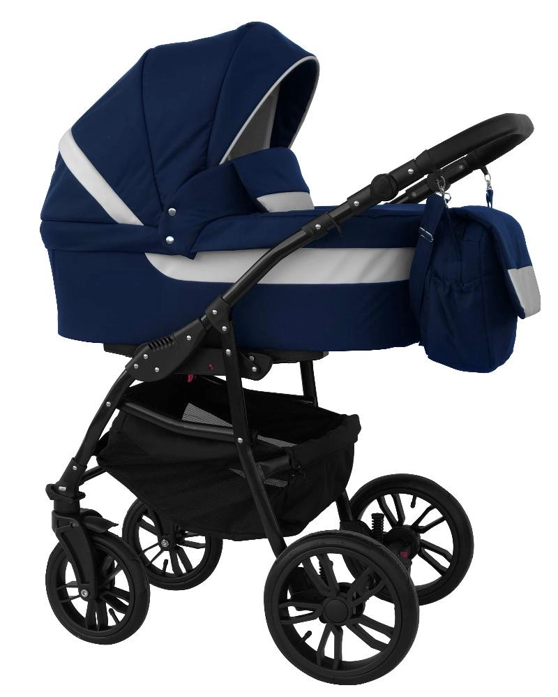 Коляска 2в1 Alis ALVARO т.синий+белая кожа gtw1h4rv40sr3ssva1brgzqo9k1al59j