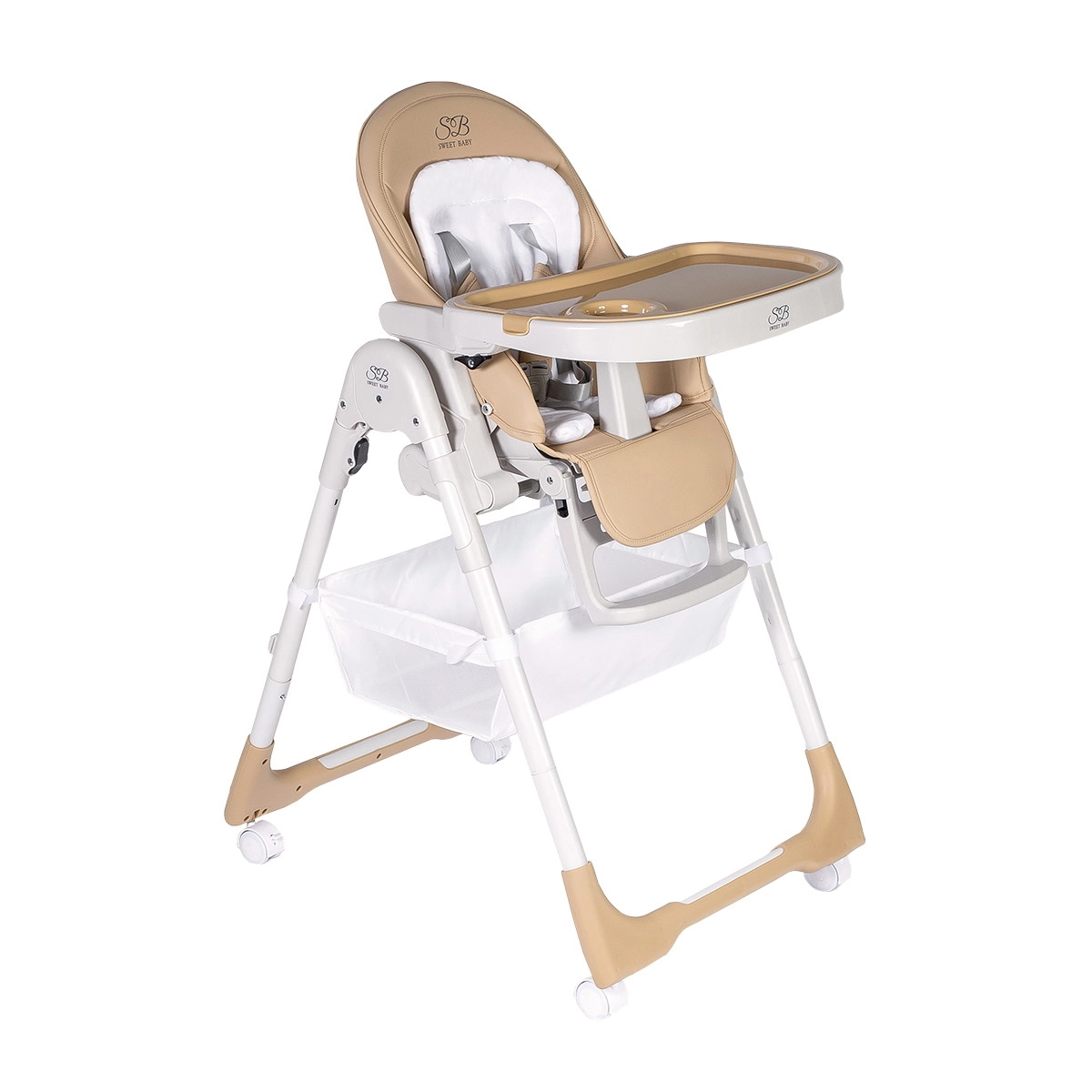 Стульчик для кормления Sweet Baby City Beige zo4v85hapkgd3riswfpymfaylohs62qq
