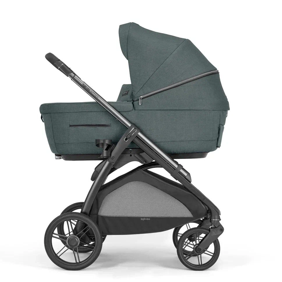 Коляска 2 в 1 Inglesina Aptica с подставкой под люльку Stand Up New Emerald Green s2qg60206h12m9elwe9fx3lga6dcild8