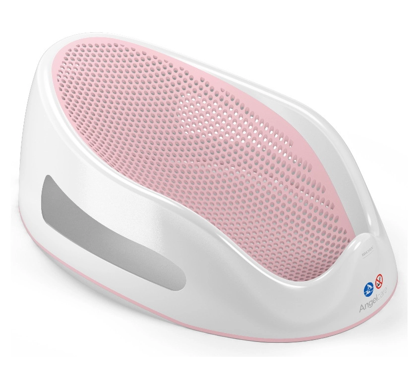 Горка для купания детская AngelCare светло-розовая 4uhwy67djz9qouvdm0pnsbedr817u6ec