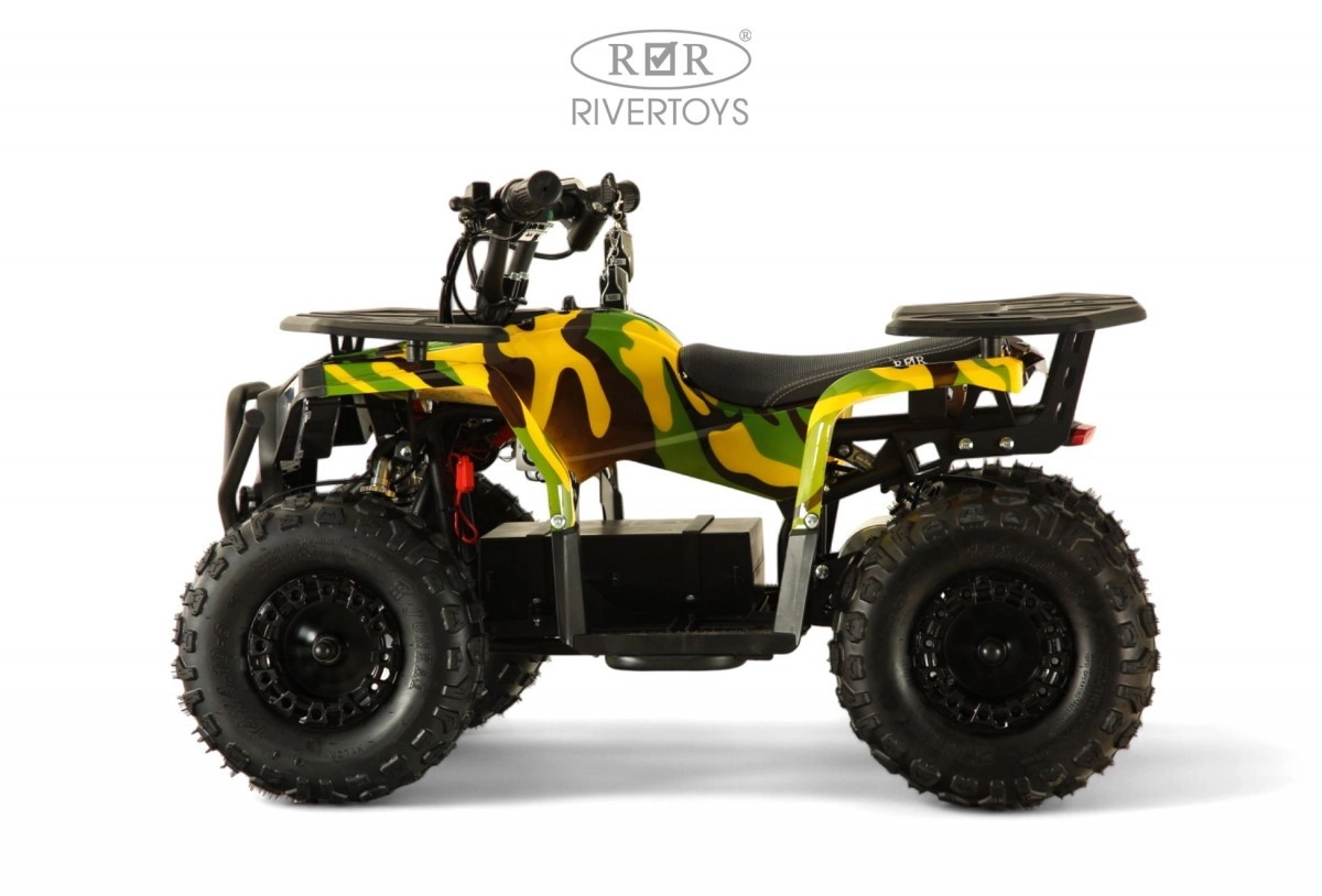 Детский электроквадроцикл RiverToys MIKA LUX желтый камуфляж 11cb5gmu89fnph3nsqqvk623gtm507u7