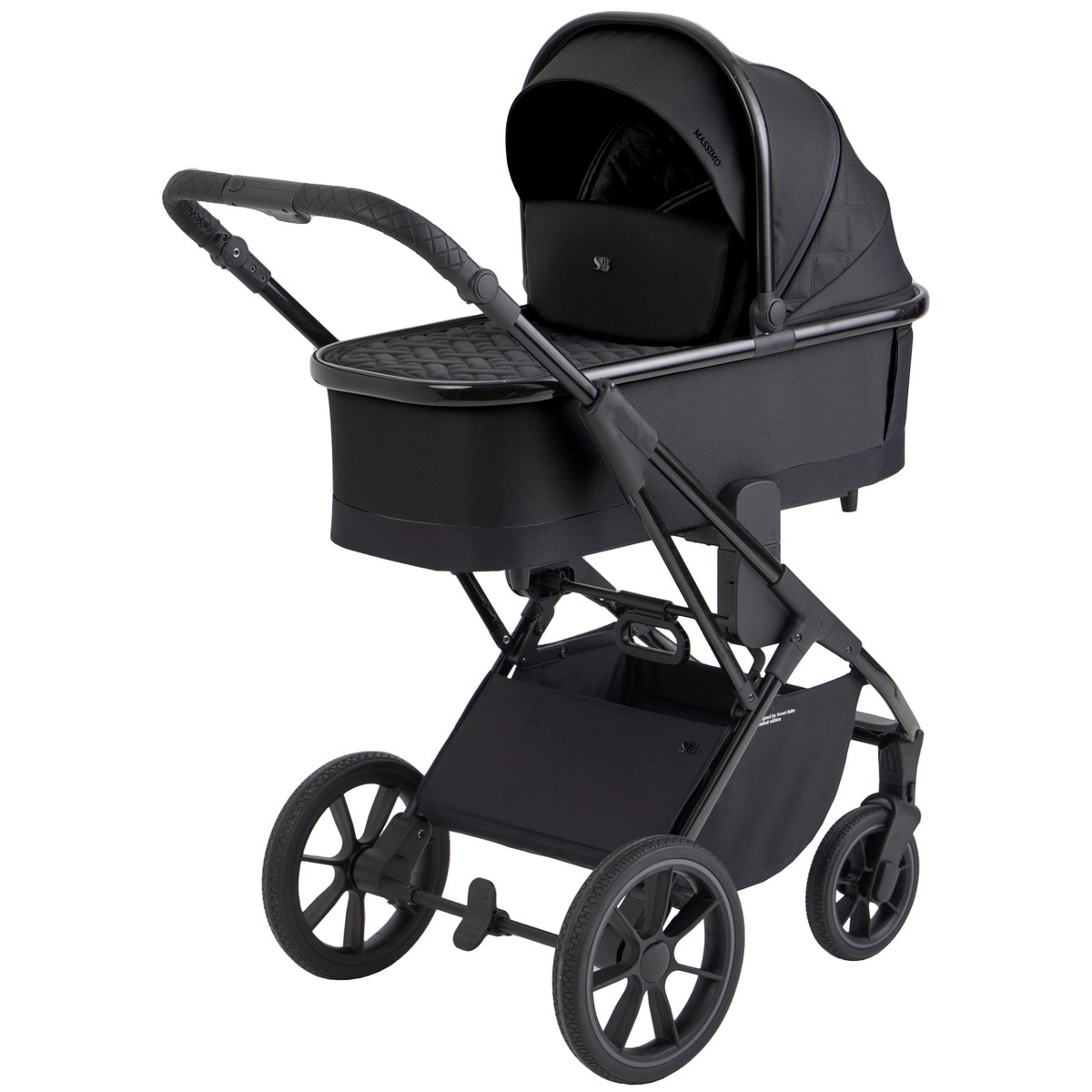 Детская коляска Sweet Baby Massimo SBL 2 в 1 Black 8yeemtmb58p1q1eybjkymlhjbo812yn5