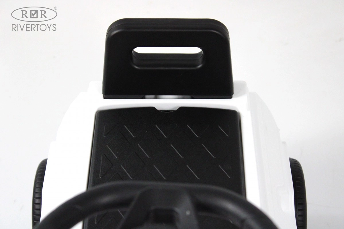 Детский электромобиль RiverToys G008GG-D белый gu7h6aujnc7bveh3t4tfvikseipkukpd