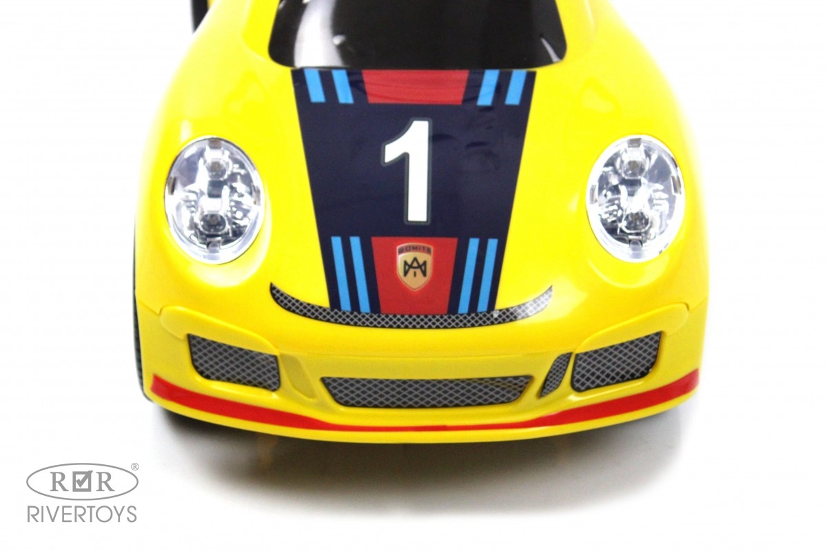 Детский толокар RiverToys F005FF желтый bcu1lw5rvp48l0zokuivrh6652lfjmur