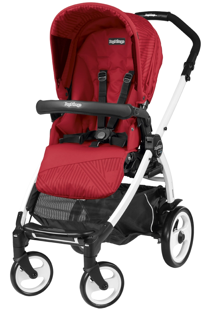 Прогулочная коляска Peg Perego Book 51 Pop Up Sportivo (шасси White/Black) Geo Red ccf8f4f859ad5e884d8d6bce0fdd36b6