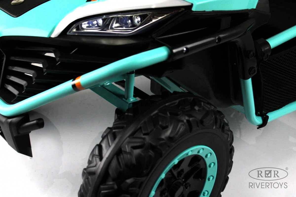 Детский электромобиль RiverToys P555PP светло-зеленый wp4cvtch28vbuau28rsvs0evz6o0zwf0