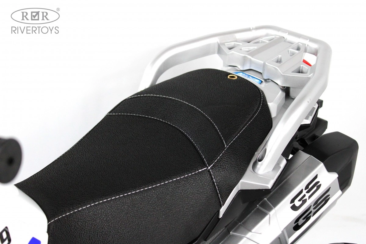 Детский электромотоцикл RiverToys М111БХ белый 3ysncq0urjerf23so7ijwp12fq1c20zt