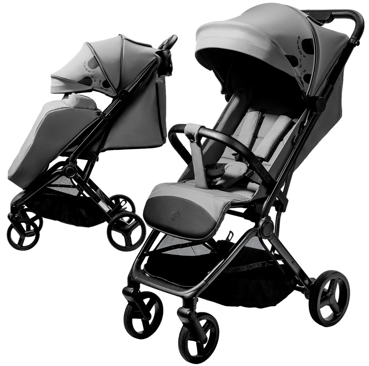 Прогулочная коляска Amarobaby Ride (Серый)