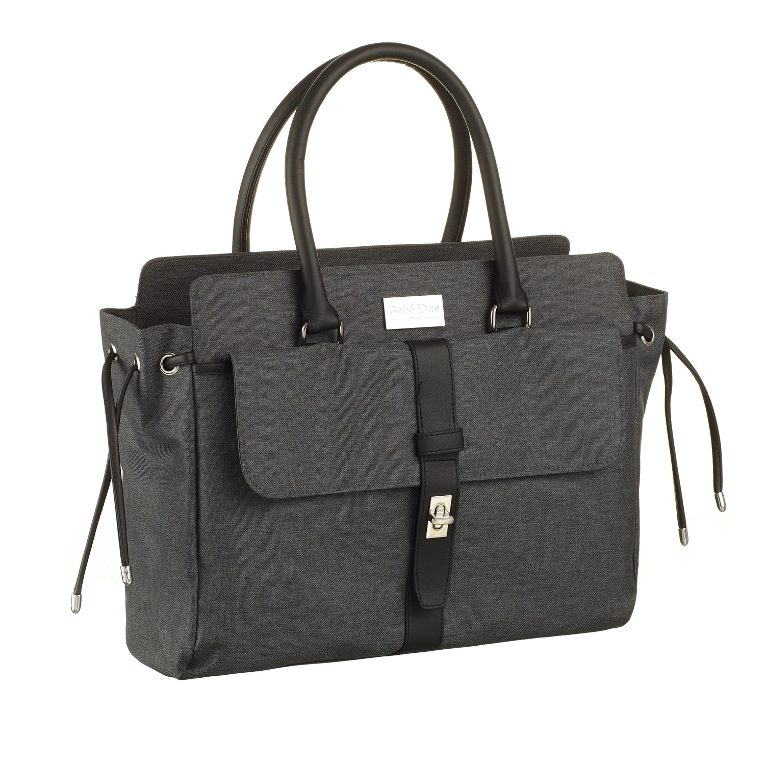 Сумка для мамы близнецов Bebe Due Lisbon Marengo Grey 108101013-sumka-dlya-mami-bliznecov-bebe-due-lisbon-marengo-grey